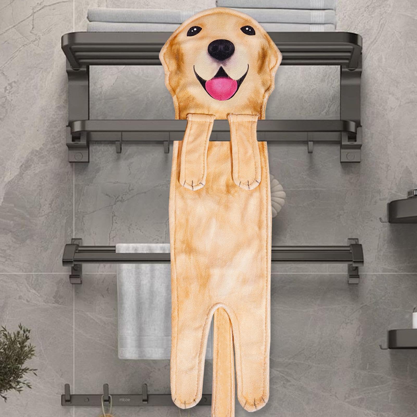 Asciugamani per cani per bagno, asciugamani per cani | salviette | decorative, asciugamano per cani morbido e assorbente, per bagno e cucina, adorabile ser