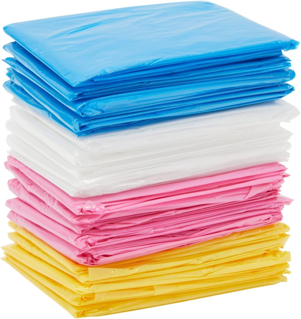 20 Pack Disposable Rain Poncho for Kids with Hood, Emergency Outdoor Supplies, 4 Assorted Colors, 42 x 60 in - Image 10