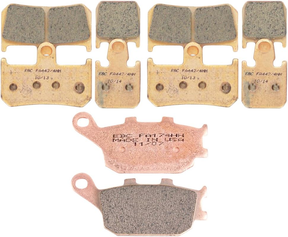 EBC Brakes EBPCK1007 Complete Double-H Sintered Brake Pad Change Kit