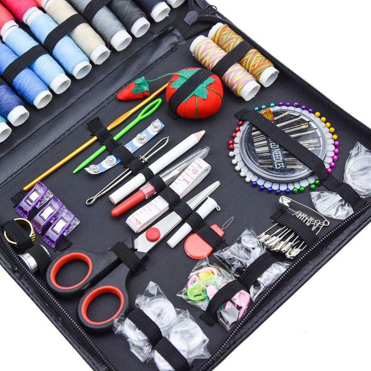 42/183PCS Nähsets DIY Multifunktions-Nähbox-Set für Handquilten Nadelfaden Nähen Stickerei Nähzubehör-230pcs