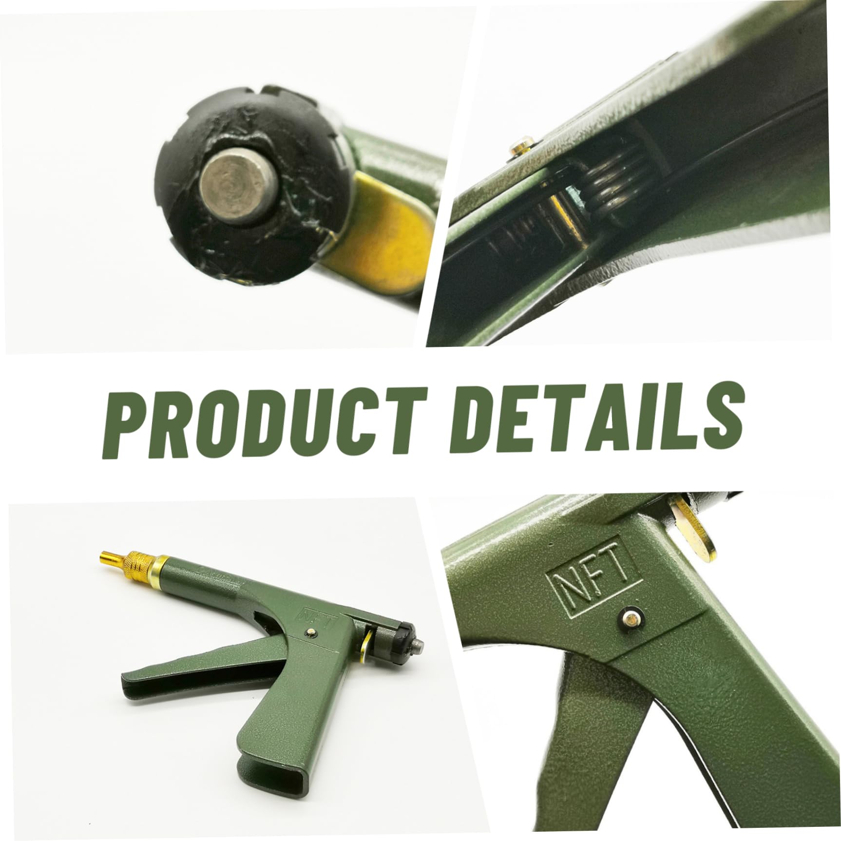 Kit de reparación de neumáticos profesional de alta resistencia con tapones, eficiente pistola multiusos para tapones de neumáticos para pinchazos y pinchazos en automóviles, camiones, SUV