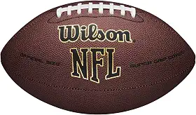 WILSON Bolas de futebol NFL Super Grip Composite