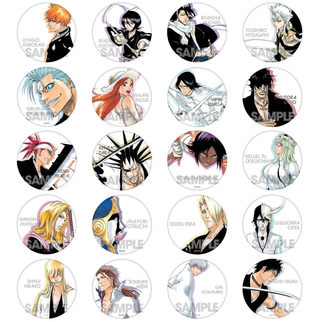 Amazon.co.jp: 原画展 BLEACH 缶バッジ 20個セット ブリーチ badge 