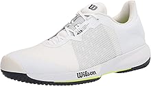 Wilson Men's Tennis Shoes, Kaos Swift, Black/Light Blue/Red0