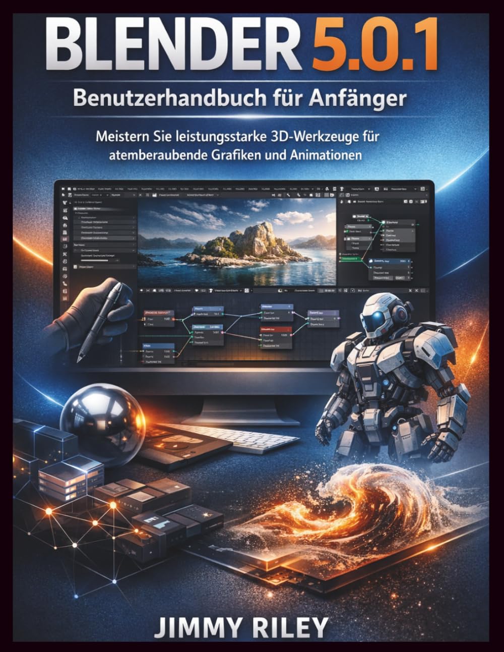 Blender 5.0.1 Benutzerhandbuch für Anfänger: Meistern Sie leistungsstarke 3D-Werkzeuge für atemberaubende Grafiken und Animationen (CADzenith Success Guides)