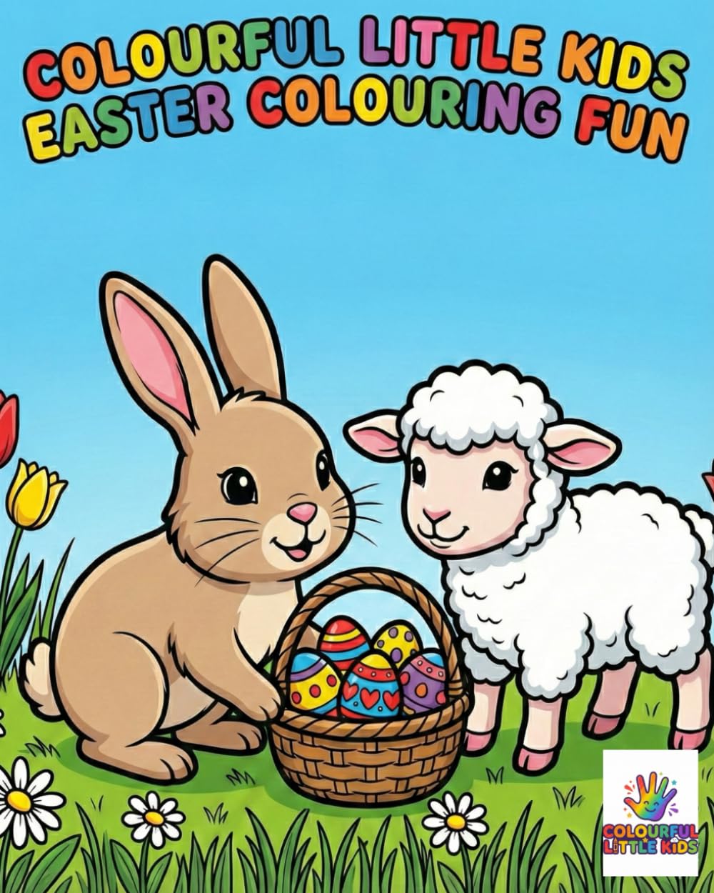 Easter Colouring Book for Kids