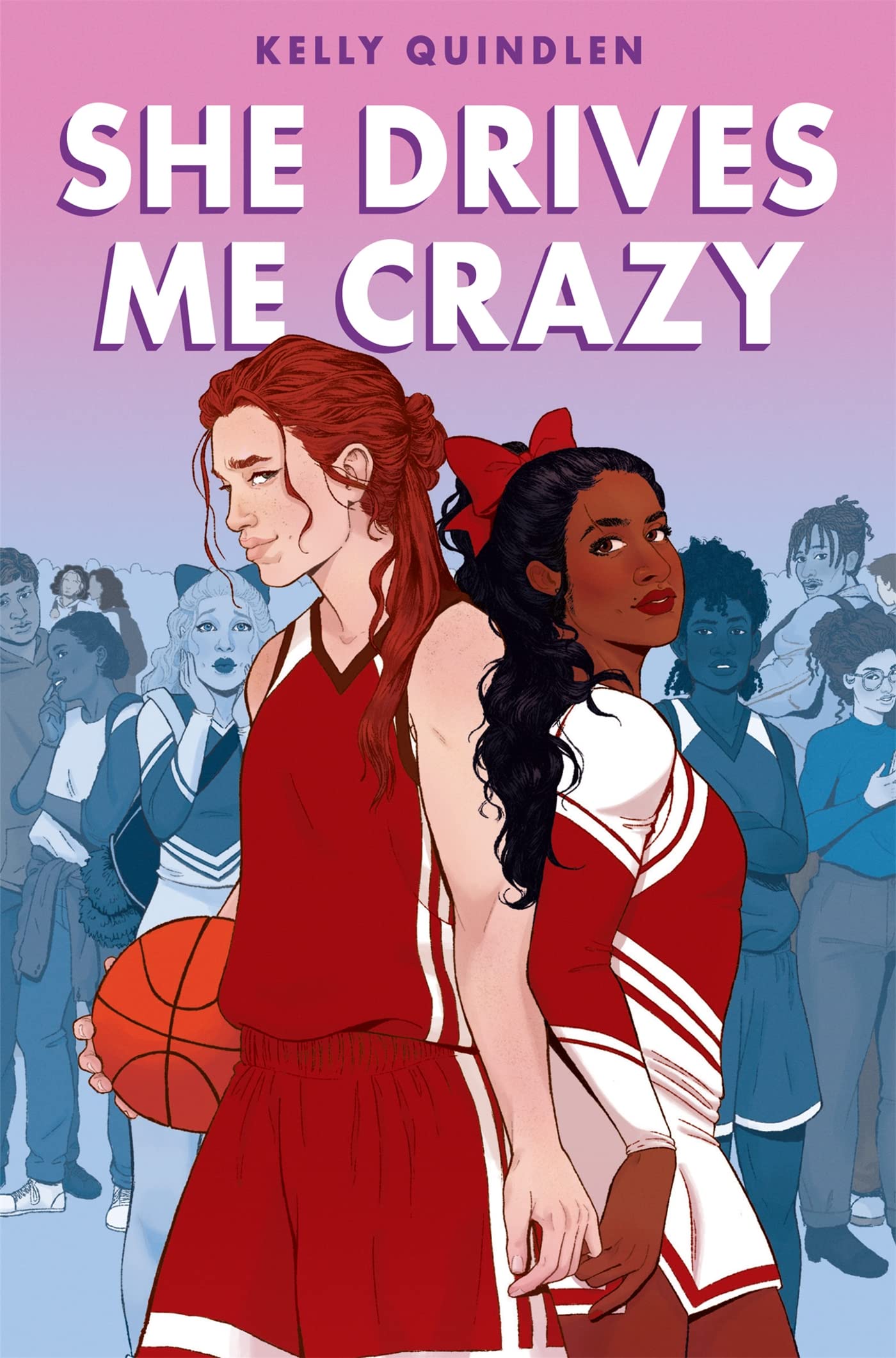 She Drives Me Crazy: A YA rivals-to-lovers queer sports romance (English Edition)