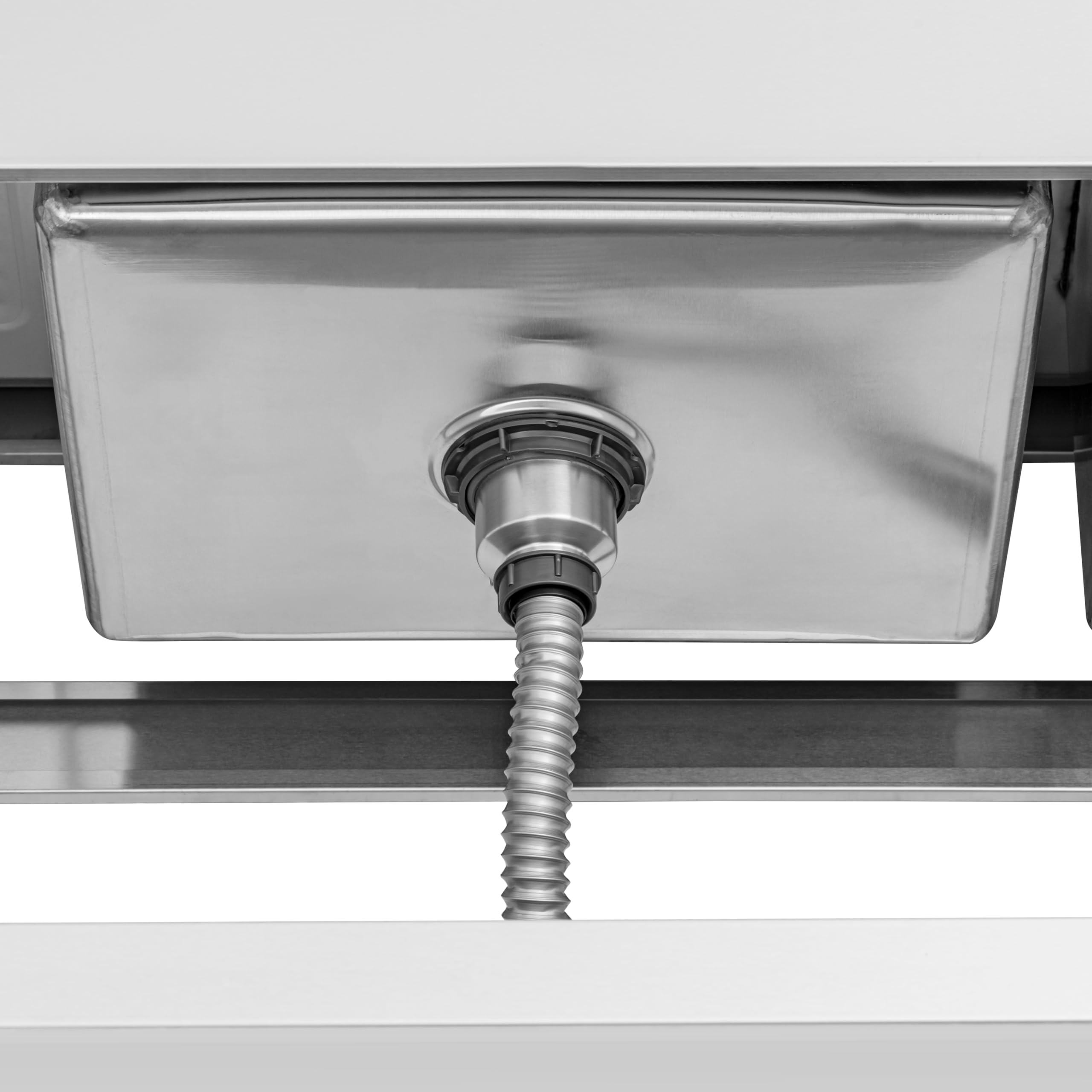 Royal Catering Lavelli Gastro 2 vasche da 500 x 400 x 250 mm in acciaio inox indipendente industriale