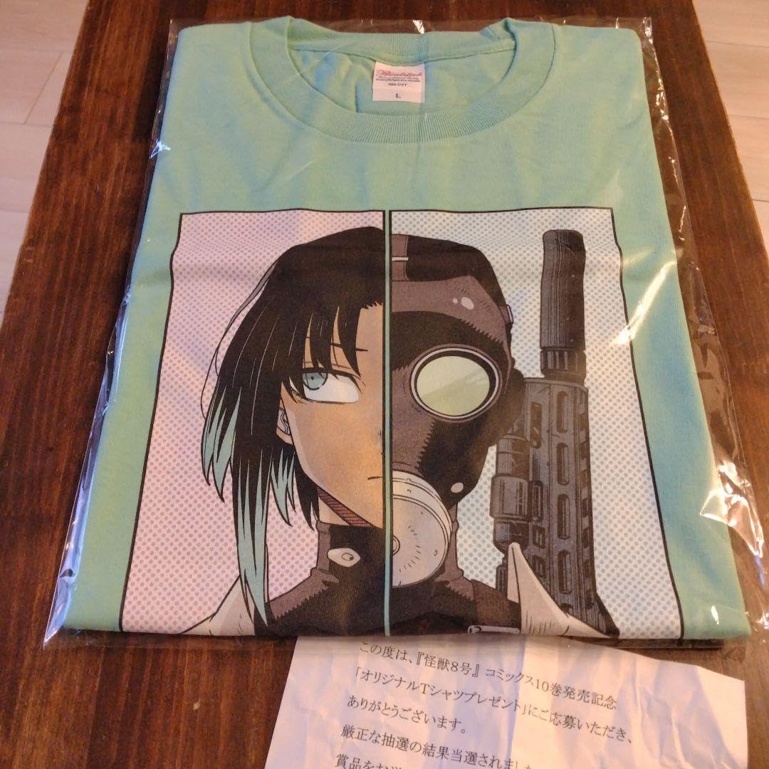 Amazon.co.jp: 怪獣8号 Tシャツ（Lサイズ 怪獣8号10巻発売記念 