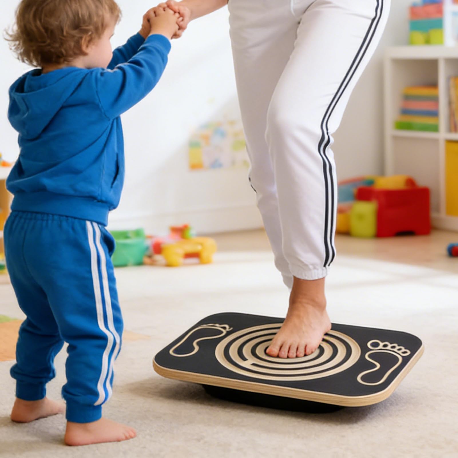 Tablas Inclinadas Para Ejercicio - Bloque De Equilibrio Con Ángulo Ajustable | Plataforma Inclinada para Tobillos Equipo de Fitness | para Ejercicios de Rodillas y Piernas Sentadillas Gimnasio