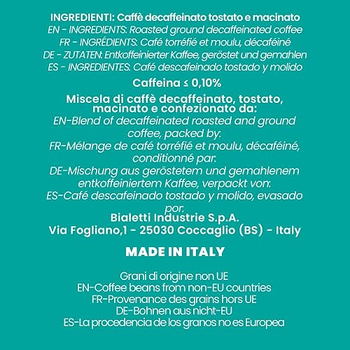 Vista 53 de Bialetti Perfetto Moka Café Moulu Intenso (Fuerte) Tostado Oscuro 8.82 oz