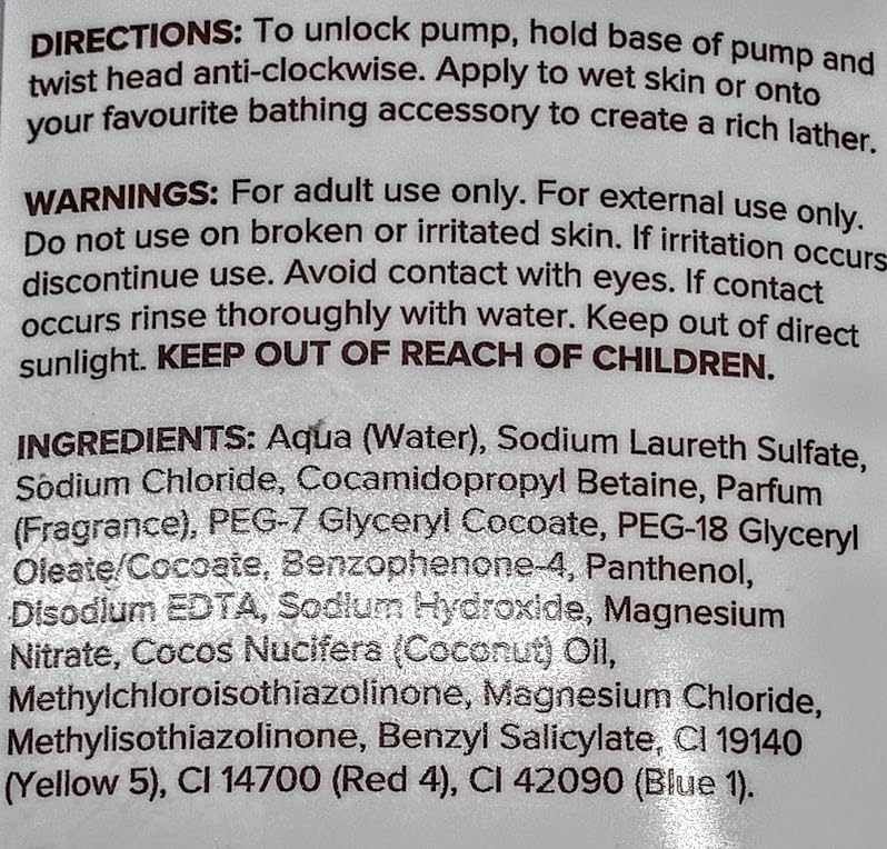Creightons, COCONUT OIL, BODY WASH, 33.8 Fl oz, deep cleansing, infused with coconut oil (1l)