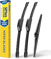 Vista 39 de Escobillas para limpiaparabrisas de repuesto para Lexus NX200t NX300 NX300h 2021, 2020, 2019, 2018, 2017, 2016 y 2015, escobillas de 26 + 16