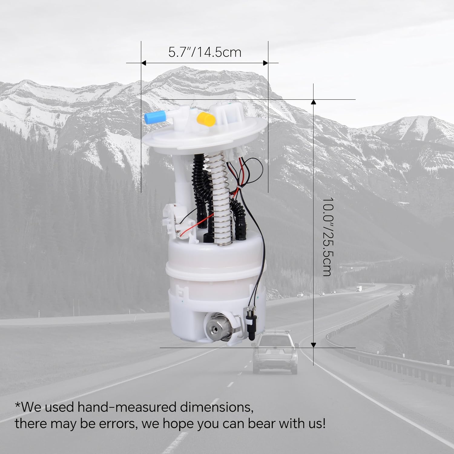Fuel Pump Assembly Compatible with Nissan 2004-2006 Altima 3.5/2.5L, 2004-2009 Quest 3.5L & 2004-2008 Maxima 3.5L Replaces E8545M P8545M SP4013M