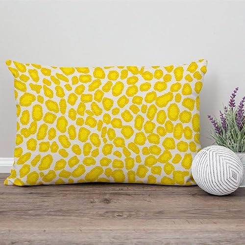 Vista 260 de Funda de cojín con estampado de guepardo rosa intenso, cojín cuadrado con estampado de animales fucsia, funda de almohada decorativa para el hogar