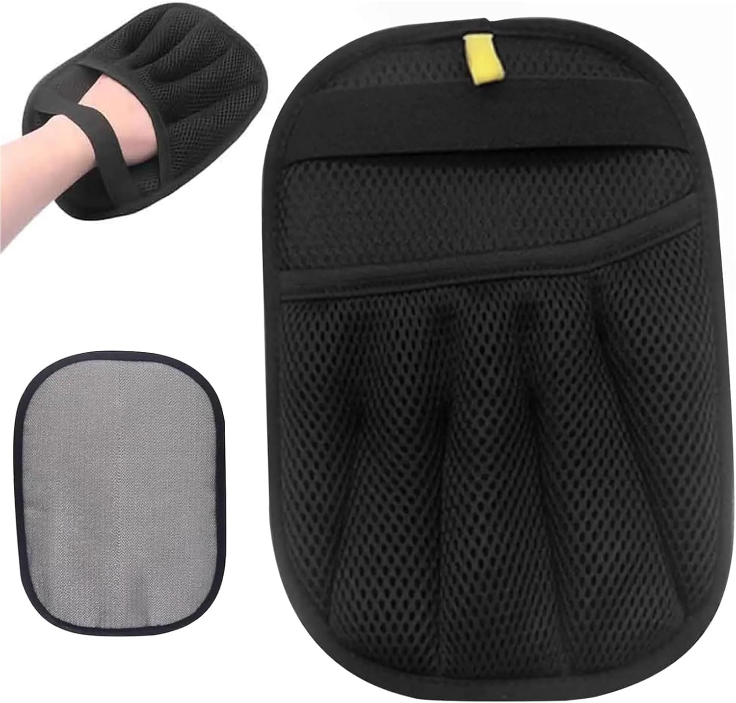 Pet Hair Removal Glove 8PCS Reusable Electrostatic Pet Hair Gloves - Five-Finger for Dog/Cat Fur on Carpets