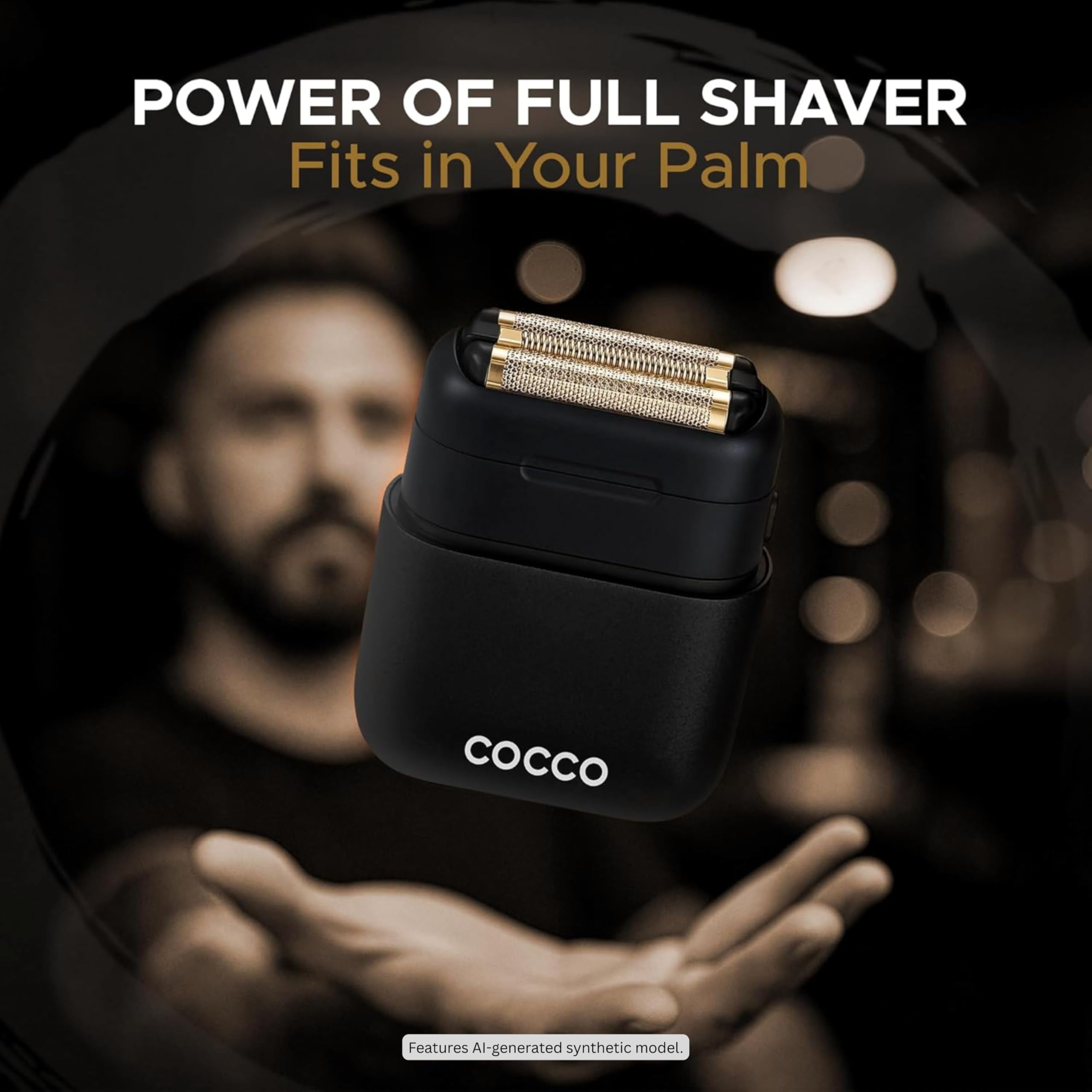 Cocco Impacto Shaver Black - Haarschneider und Bartschneider
