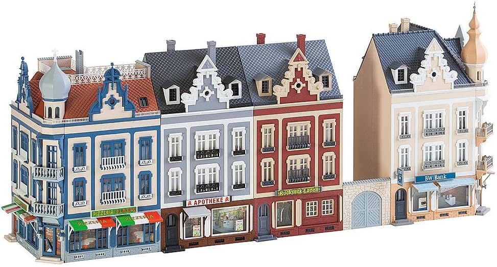 Faller 130701 Row of Downtown Structures HO Scale Building Kit