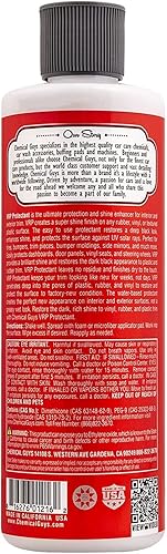 Miniatura 19 de Chemical Guys TVD_107_16 V.R.P. Vinilo, goma y plástico, no graso, seco al tacto, de larga duración, súper brillo para neumáticos, molduras y más