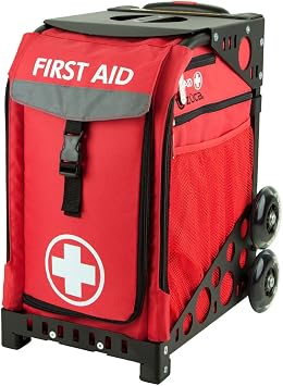 ZUCA Bag First Aid Insert & Black Frame w/Non-Flashing Wheels