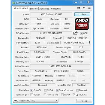 Radeon HD 6570 ロープロファイルグラフィックスカード Amazon | QTHREE Radeon HD 6570 ロープロファイルグラフィック