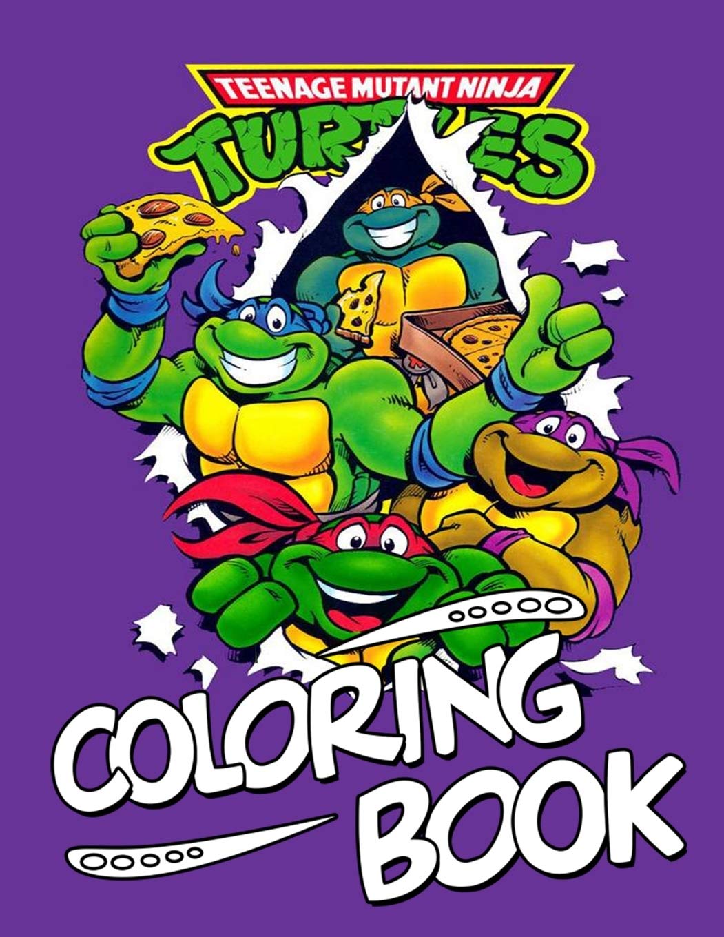 Buy Teenage Mutant Ninja Turtles Coloring Book: Teenage Mutant Ninja ...