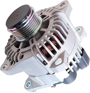 Alternator Compatible with 2010-2013 Hyundai Sonata 2.4L, 2011-2013 Kia Optima 2.4L, Alternator Replacement 37300-2G150, 11491,208-940, 11066, 213-8539,15598, 90-22-5641, TG11C087