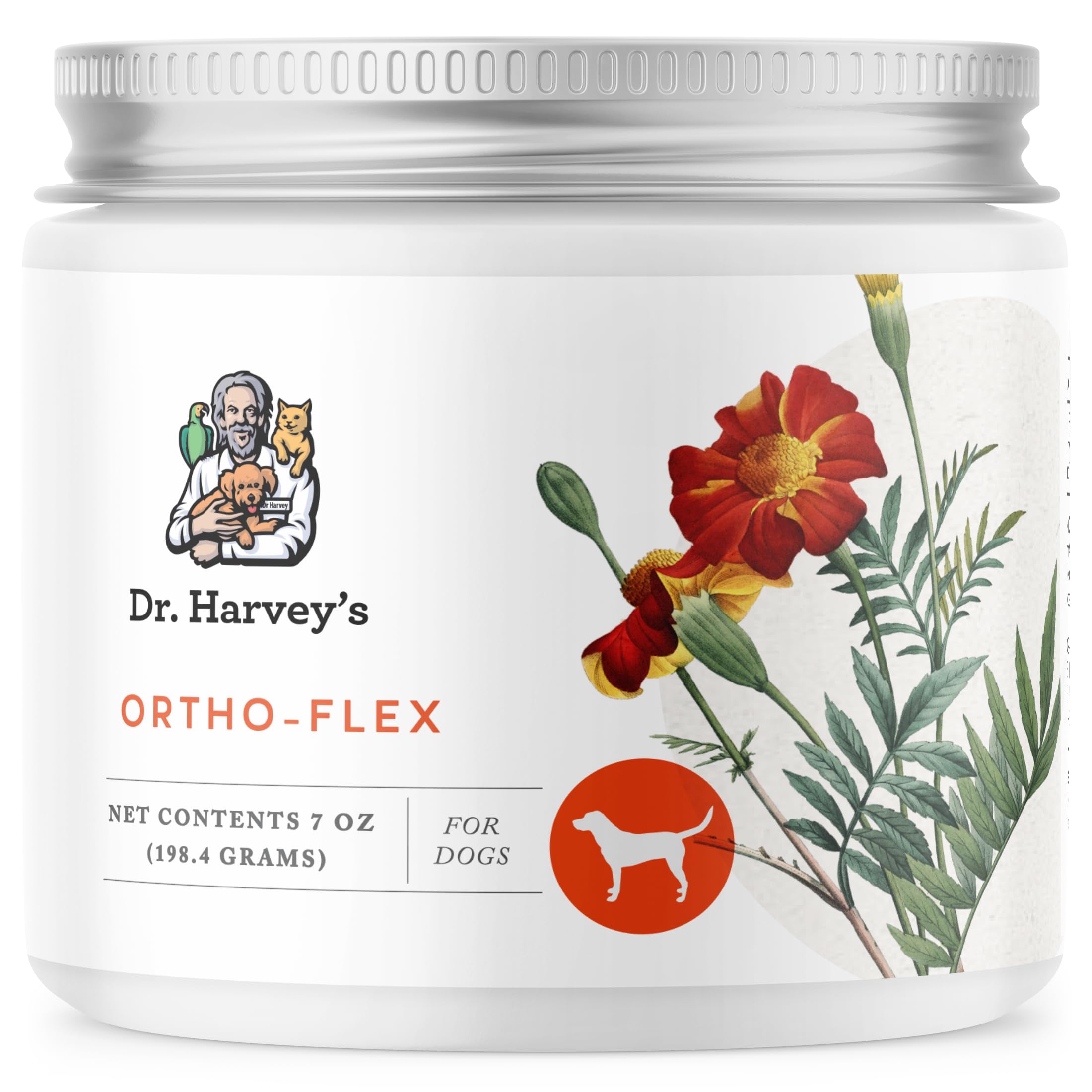 Dr. Harvey's Ortho-Flex Herbal Hip and Joint Supplement for Dogs (7 Ounces)
