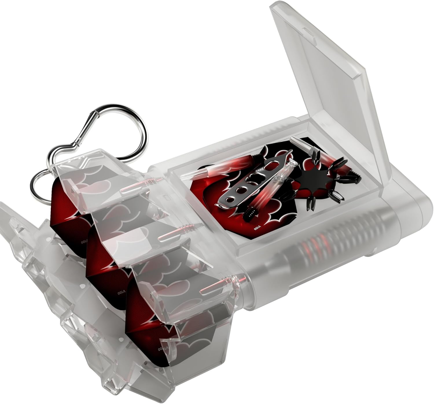 Viper Shot King Soft Tip Darts, 80% Tungsten 20 Grams, Professional Darts Plastic Tip Dart Set for Electronic Dartboard, Includes Nomad Case and Dart Accessories