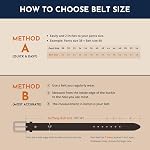 Buffway Men's Full Grain Leather Belt – Solid One-Piece Leather, 1.5” Wide for Jeans & Business Casual, Gift Box Included
