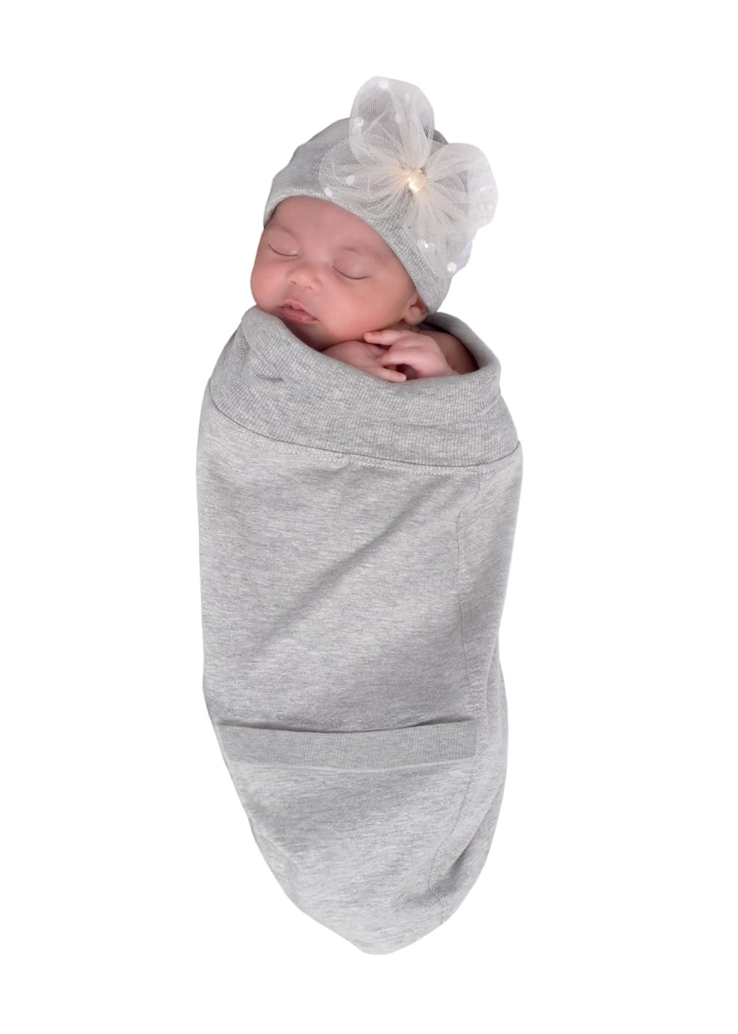 Cozy Cocoon Super Easy Swaddling Outfit with Matching Hat
