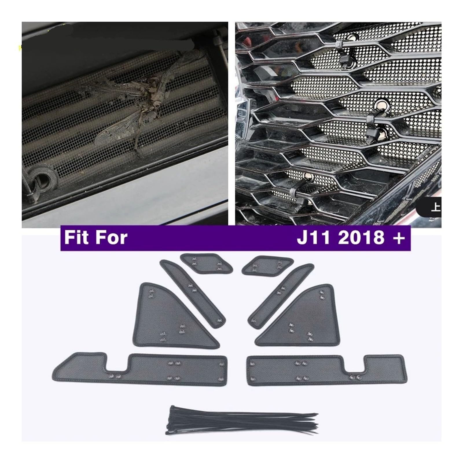 Dla NISSAN, dla Qashqai, J11 2018 2019 2020, środkowa siatka