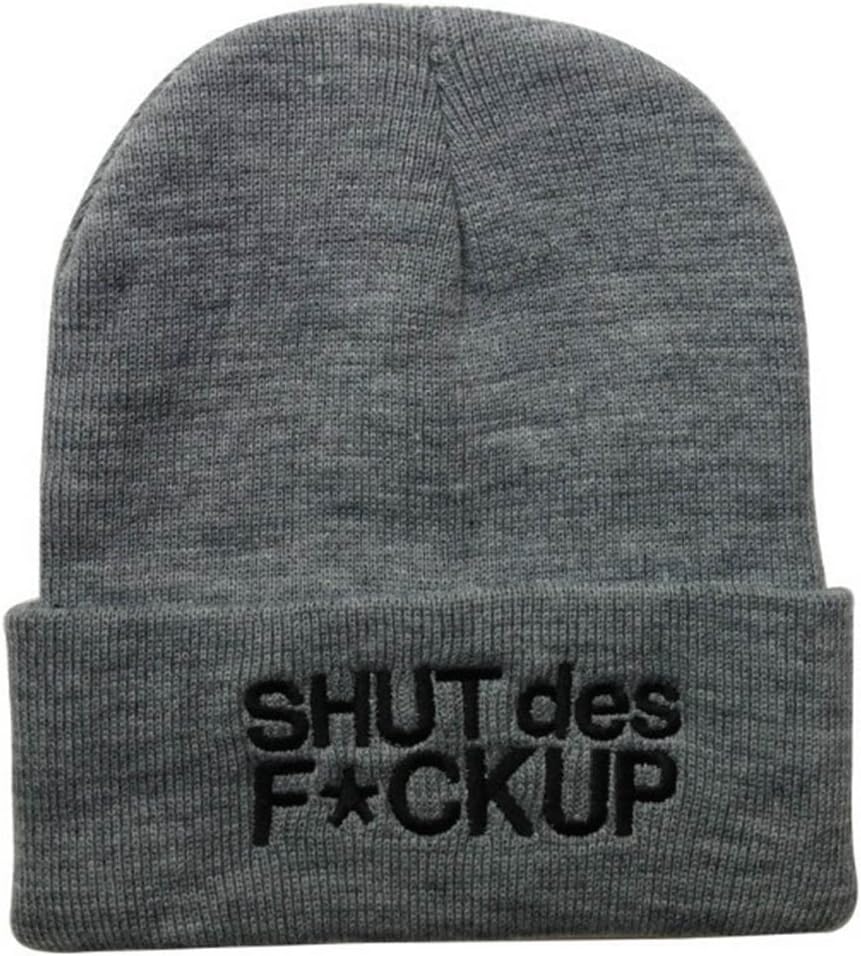Shut DES Fckup Beanie Hat Gray