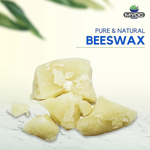 Miniatura 2 de Cera de abeja pura cruda (110 gm)| Para productos de bálsamo para la piel, manos y labios| Utilizado en crema, loción, jabones | Grado cosmético |