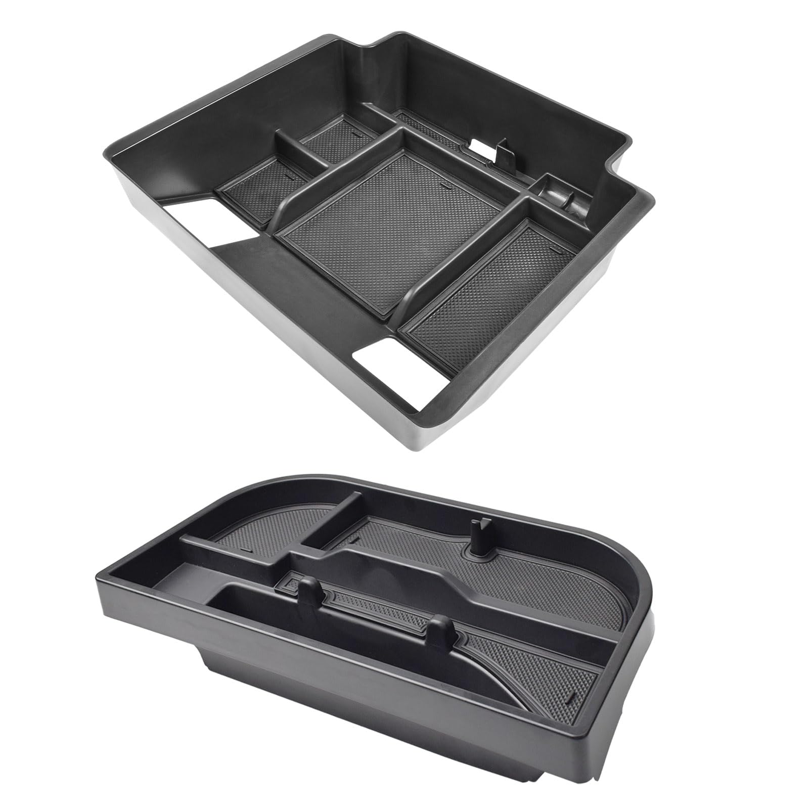 EDBETOS Dashboard Organizer and Full Console Tray ConsoleCompatible with 2022-2024 Chevy Silverado/GMC Sierra 1500,(2024) 2500HD/3500HD Accessories, Fit 13.4-inch Screen Only
