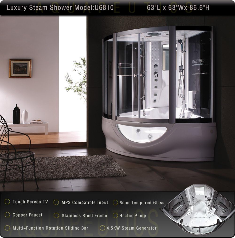 Aquapeutics Steam Shower Room Model U6810W Everything Else