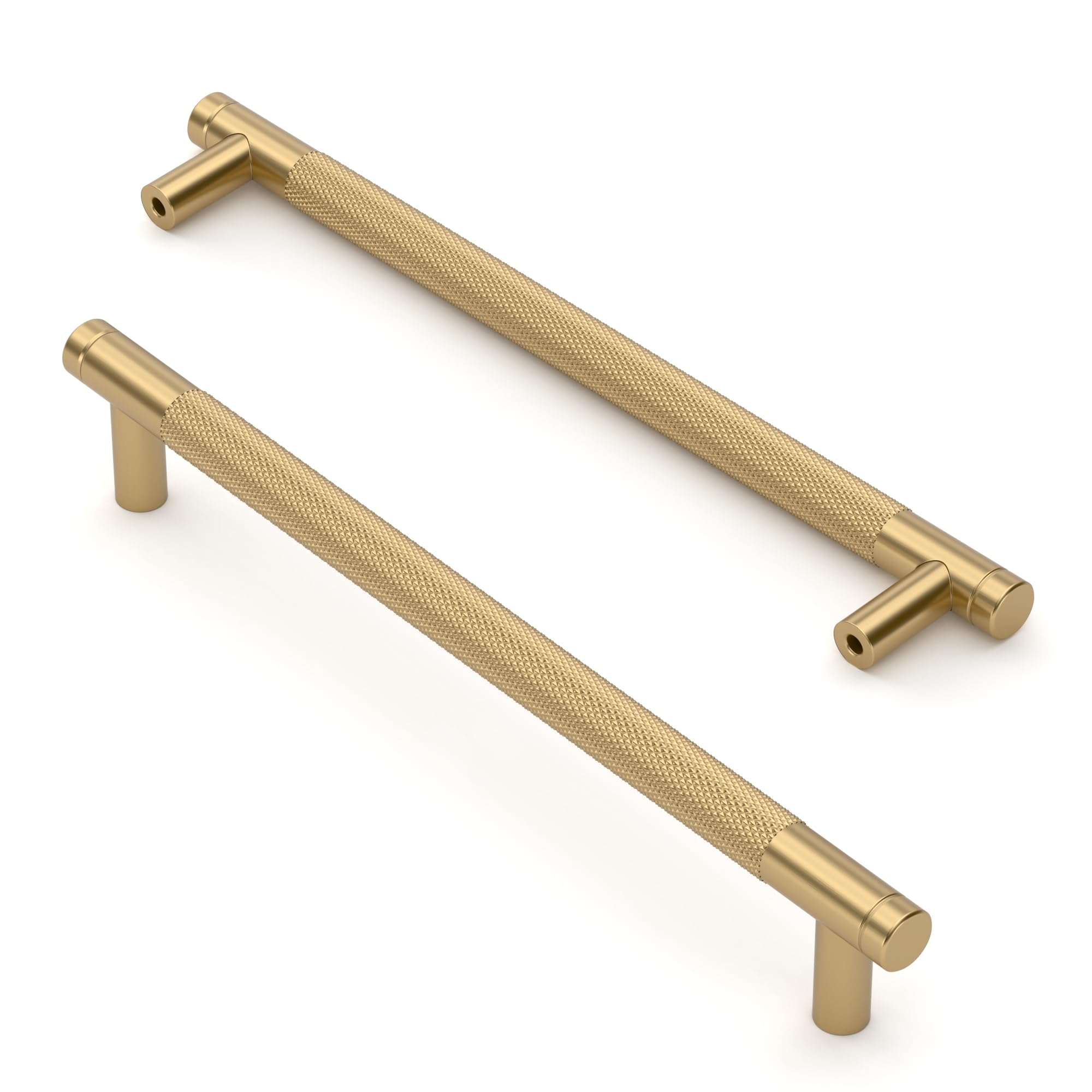 Asidrama 10 Pack 5 Inch(128mm) Champagne Bronze Cabinet Pulls Knurled Cabinet Handles Cupboard Handles Kitchen Cabinet Hardware for Cupboard Drawer Pulls — Amazon image 20
