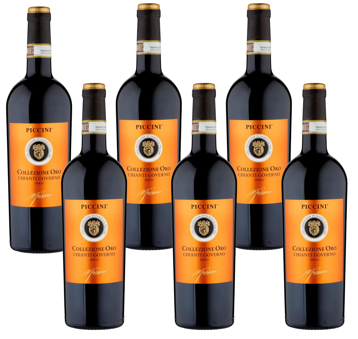 Piccini Chianti Governo "Collezione Oro" Docg - Cartone da 6 x 750 ML