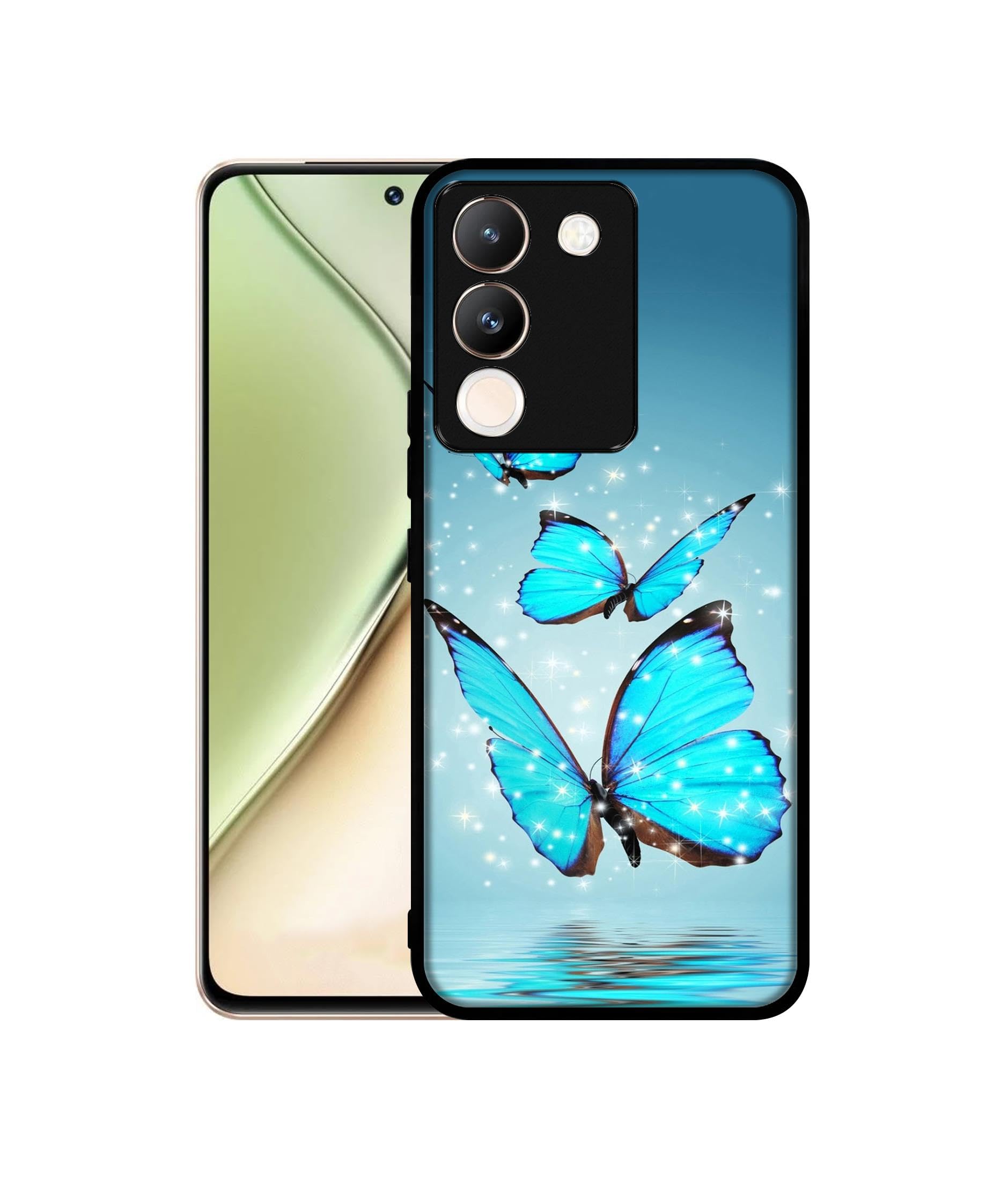 Casotec Flying Butterflies Design Premium 2D Printed Metal Back Case Cover for Vivo Y200 5G (B0CY2TZTZ1) Amazon Price History, Amazon Price Tracker