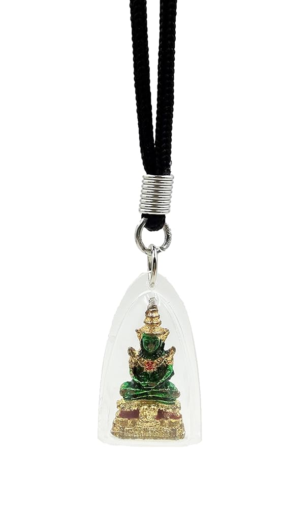 Amazon | エメラルド ブッダ タイ お守り ワット プラケオ 仏教