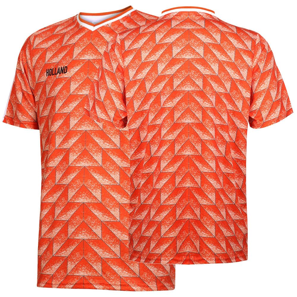 EK 88 Fußballtrikot - Die Niederlande - Orange - Kinder und Erwachsene - Jungen - Herren - Sportsachen - Geschenke - Sport t Shirt - Sportbekleidung