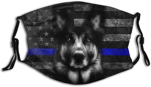 Máscara de la bandera de Estados Unidos gris con bandera de Estados Unidos, máscara patriótica, lavable