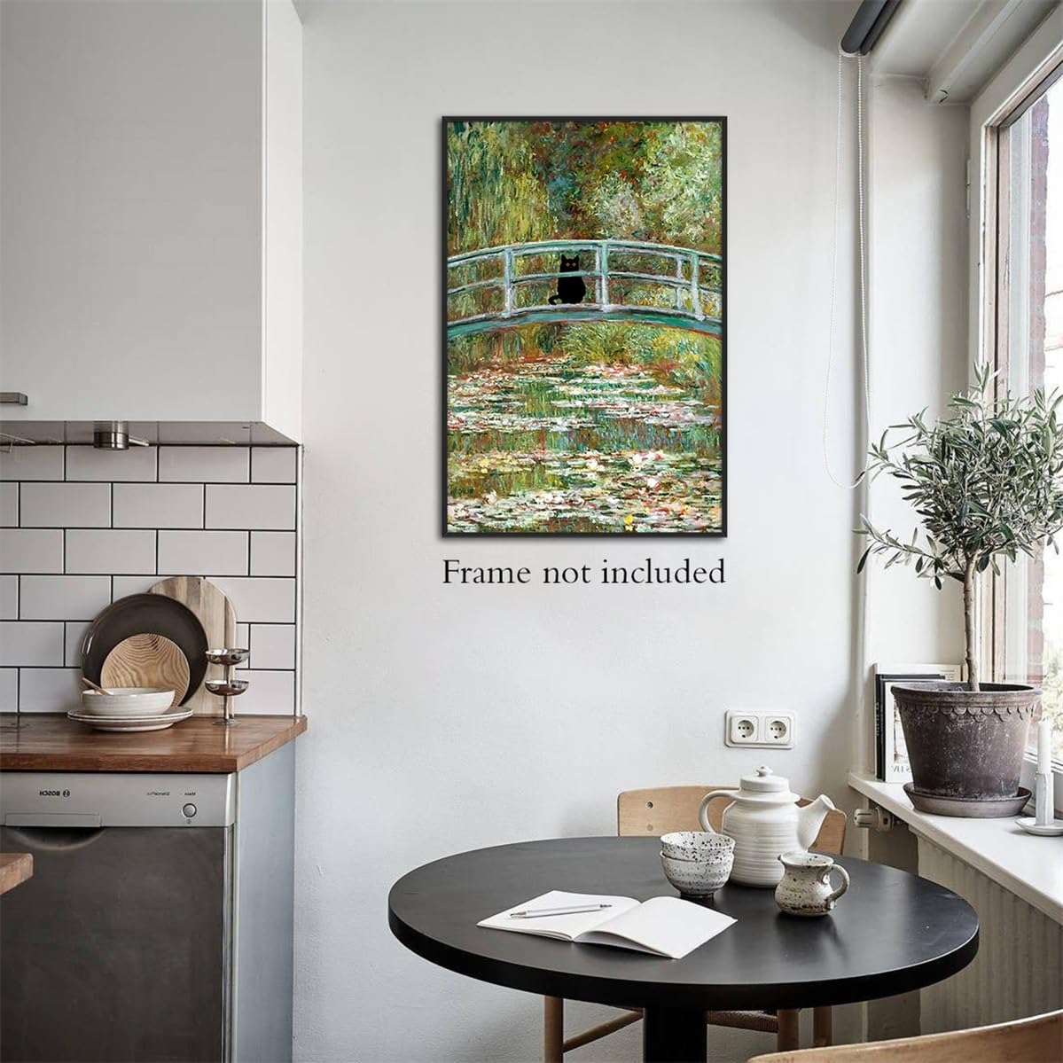 Monet Waterlelies Poster - Klassiek Kunstwerk