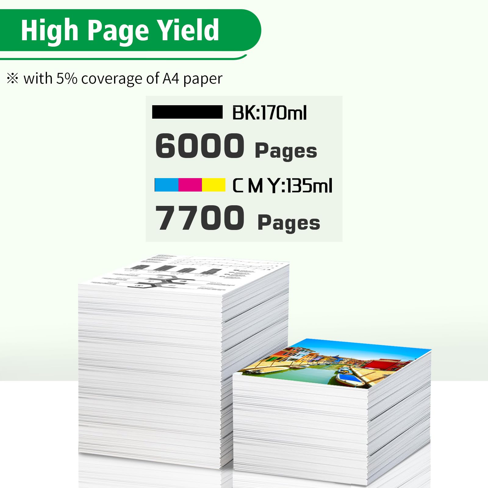Set Originale Canon GI-56 CMYK Per Maxify GX6050, GX3050, GX4050, GX5050, GX5550, GX6550, GX7050