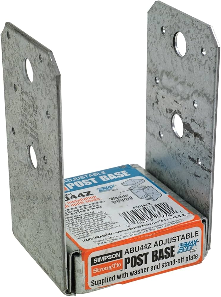 Amazon.com: Simpson Strong-Tie ABU44Z ABU ZMAX Galvanized