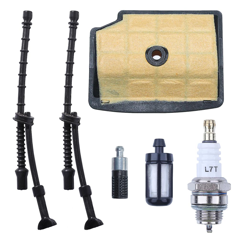 Kit de pièces de rechange filtre à air, carburant et durite pour MS200T 020T