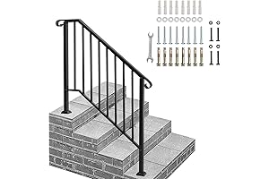 Outvita Outdoor Stair Railing for Safe and Secure Steps