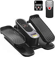 FRYLINE Under Desk Elliptical for Seniors: Quiet Portable Mini Leg Exerciser with Remote Control