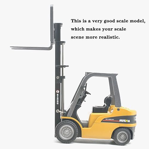 Miniatura 10 de Ailejia 150 Escala Diecast Articulated Dump Truck Modelos de aleación