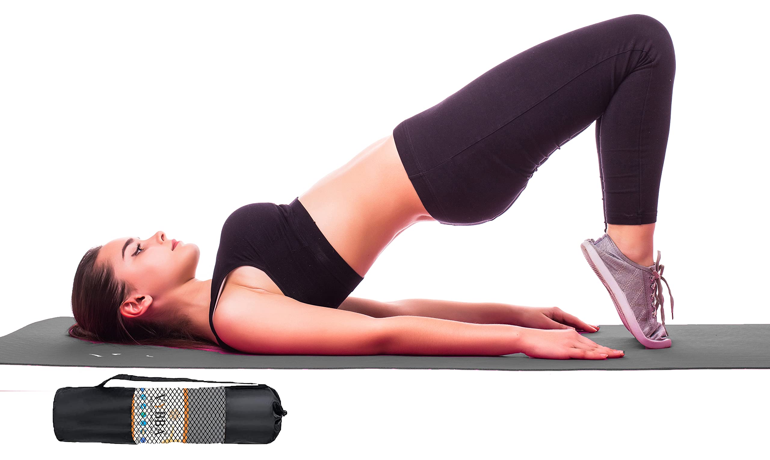 VYBBA 6 MM 100% EVA Yoga Mat with Bag Cover for Gym Workout and Yoga Exercise Odour free Anti-Slip Yoga Mat for Men & Women Fitness Grey (B09HZBLKVZ) Amazon Price History, Amazon Price Tracker